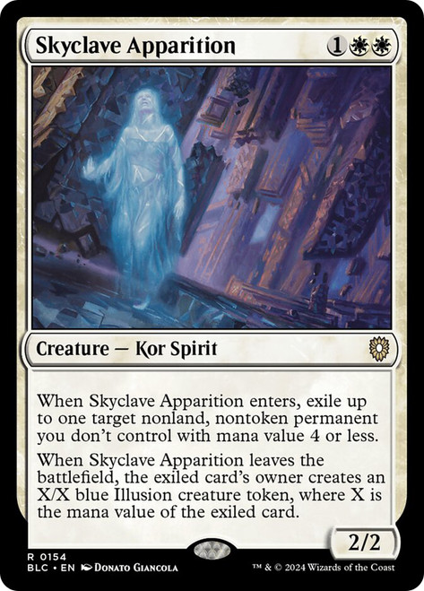 Skyclave Apparition\nBloomburrow Commander\nSingle\nMagic The Gathering