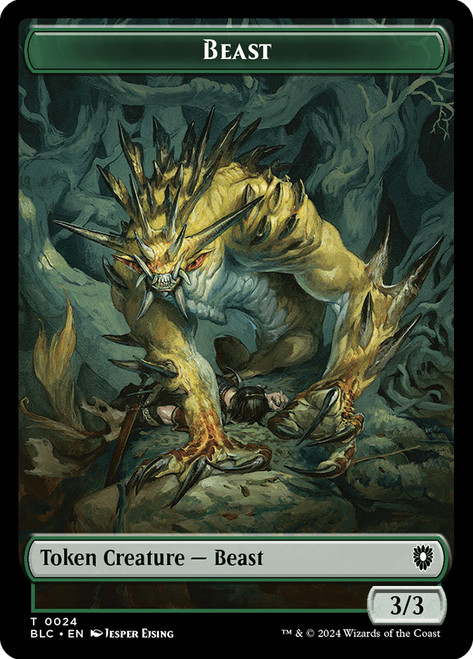 {Beast Token} (#024) // {Hamster Token}
Bloomburrow Commander
Single
Magic: The Gathering