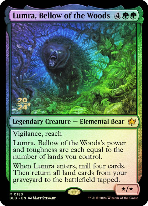 Lumra, Bellow of the Woods (Promo Pack) (Bloomburrow) | Promo