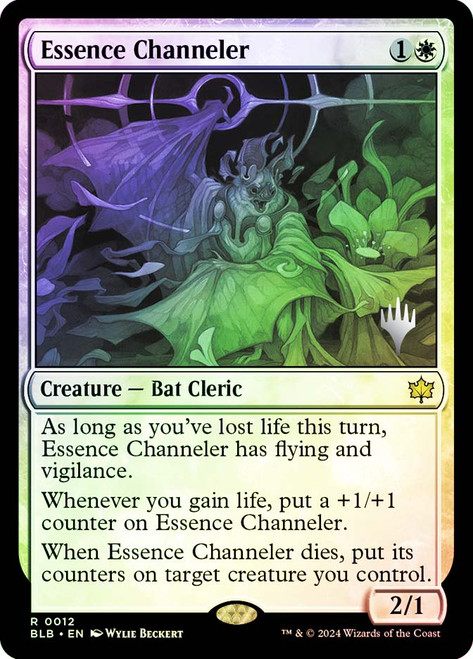 Essence Channeler (Promo Pack) (Bloomburrow)\nPromo: Planeswalker Stamped\nSingle\nMagic The Gathering