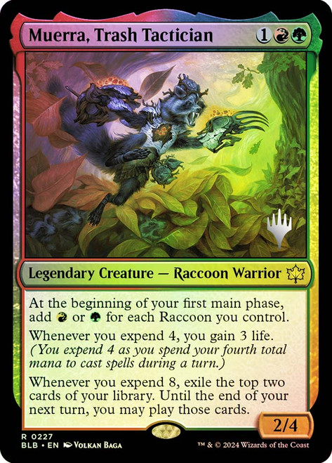 Muerra, Trash Tactician (Promo Pack) (Bloomburrow) | Promo | Star
