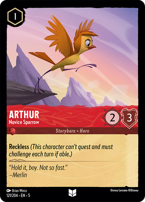Arthur Novice Sparrow