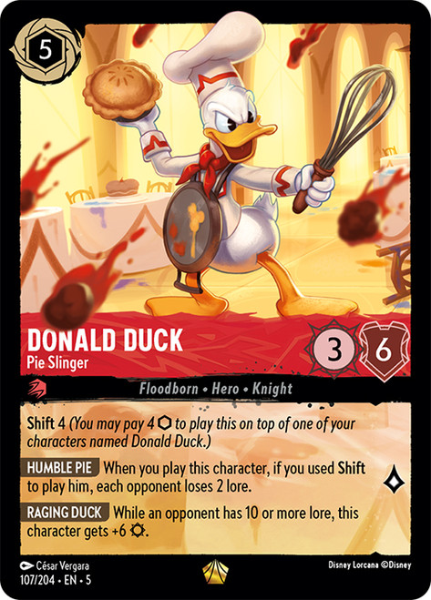 Donald Duck Pie Slinger