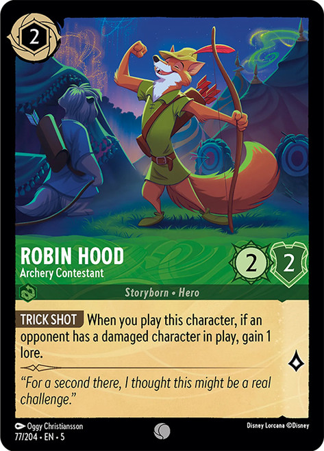 Robin Hood Archery Contestant