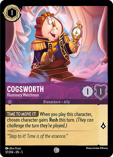 Cogsworth Illuminary Watchman