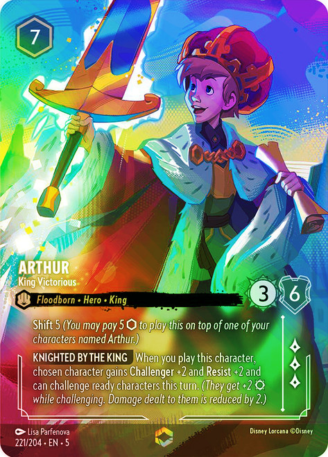 Arthur - King Victorious (Enchanted)
Shimmering Skies
Single
Lorcana