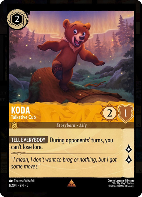 Koda Talkative Cub