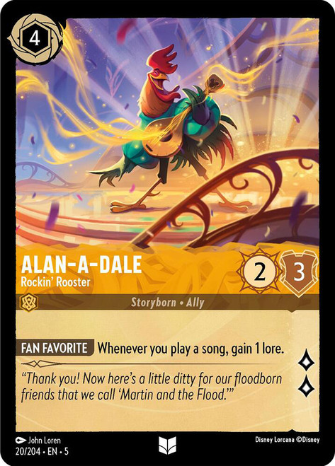 Alan‐a‐dale Rockin Rooster