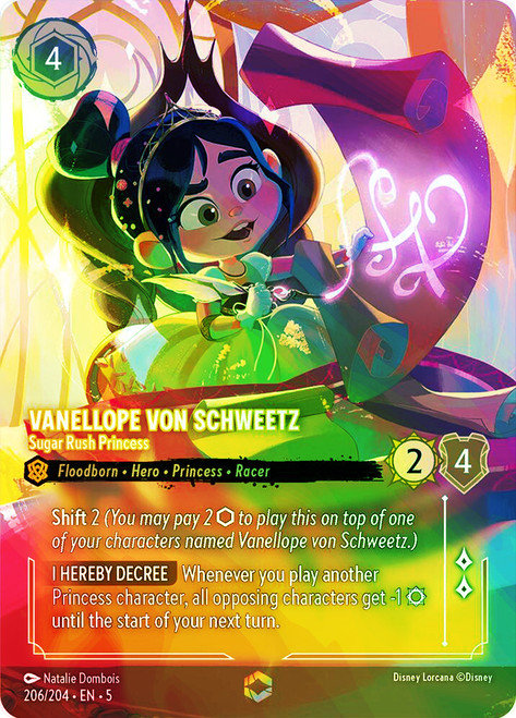 Vanellope von Schweetz - Sugar Rush Princess (Enchanted)
Shimmering Skies
Single
Lorcana