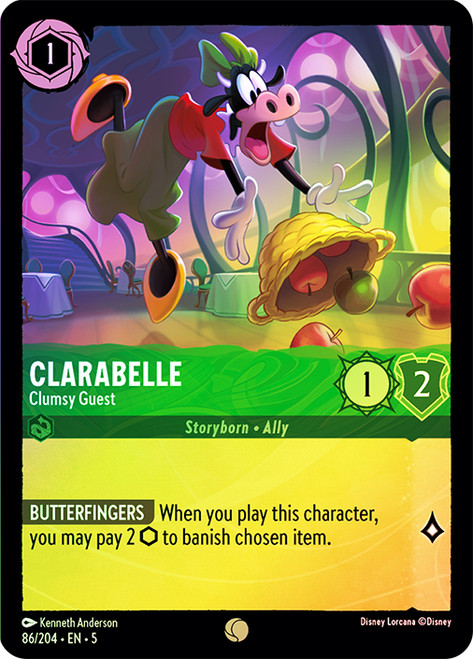 Clarabelle Clumsy Guest