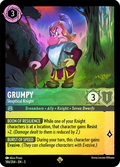 Grumpy Skeptical Knight