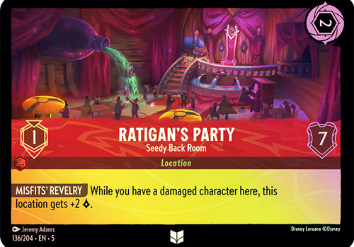 Ratigans Party Seedy Back Room