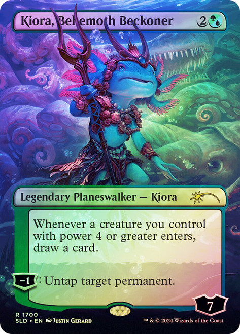 Kiora, Behemoth Beckoner (#1700)
Secret Lair Drop
Single
Magic: The Gathering
