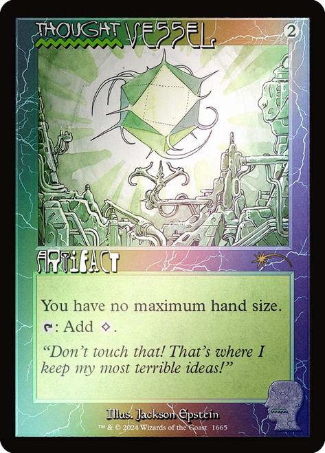 Thought Vessel (Secret Lair) (#1665) (Showcase)\nPromo: General\nSingle\nMagic The Gathering