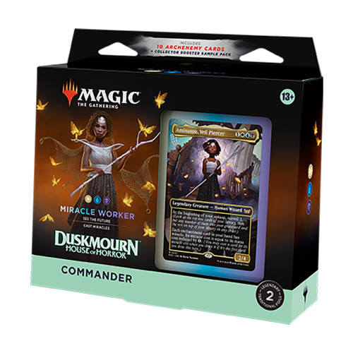 Duskmourn: House of Horror Commander Deck - Miracle Worker
Duskmourn: House of Horror Commander
Sealed
Magic: The Gathering
