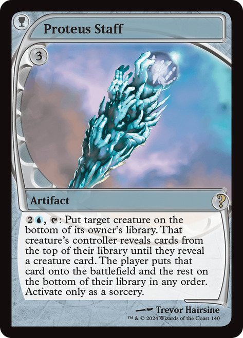 Proteus Staff\nMystery Booster 2\nSingle\nMagic The Gathering