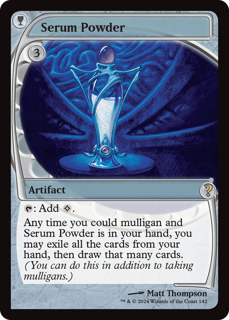 Serum Powder\nMystery Booster 2\nSingle\nMagic The Gathering