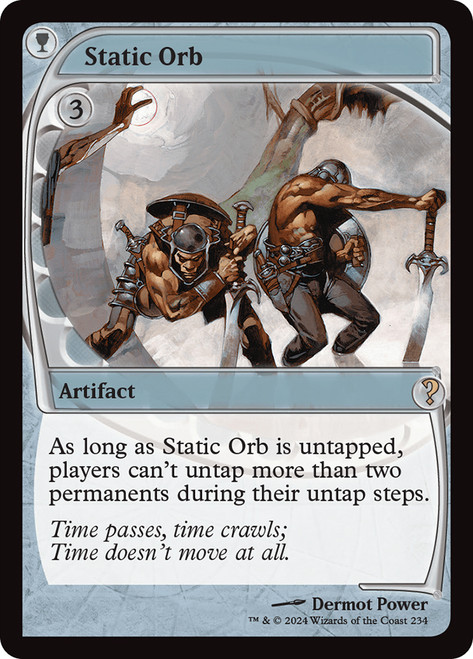 Static Orb\nMystery Booster 2\nSingle\nMagic The Gathering