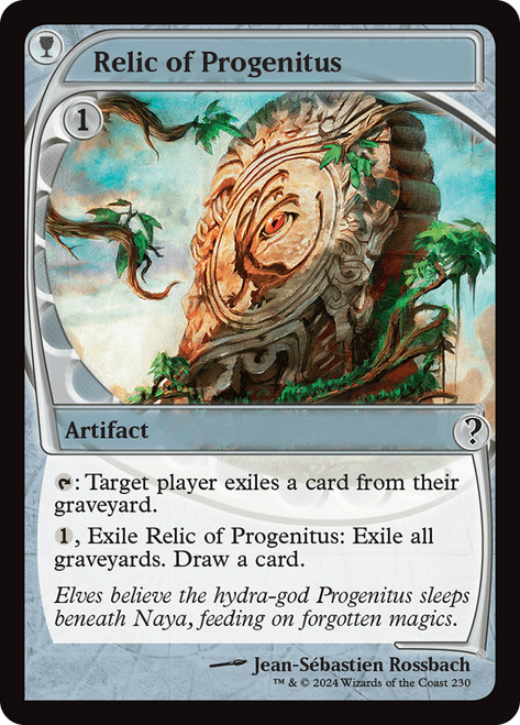Relic of Progenitus\nMystery Booster 2\nSingle\nMagic The Gathering