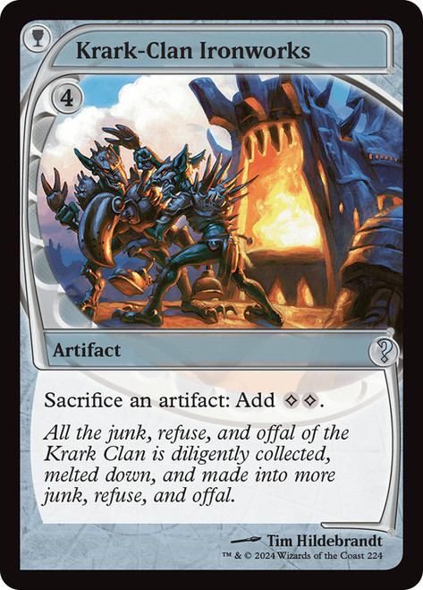 Krark-Clan Ironworks\nMystery Booster 2\nSingle\nMagic The Gathering