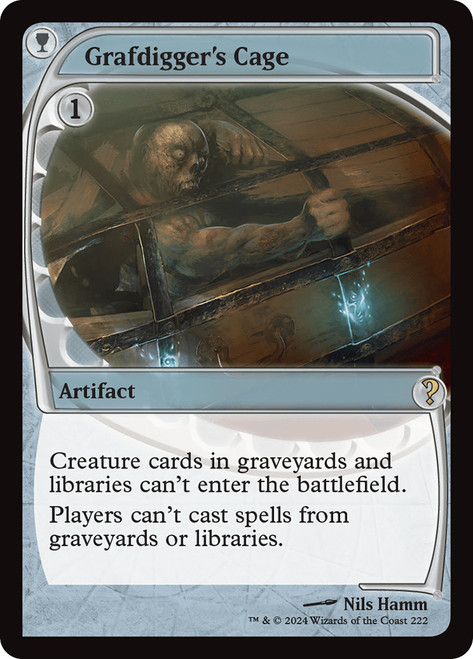 Grafdigger's Cage\nMystery Booster 2\nSingle\nMagic The Gathering