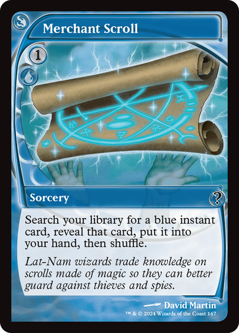 Merchant Scroll\nMystery Booster 2\nSingle\nMagic The Gathering