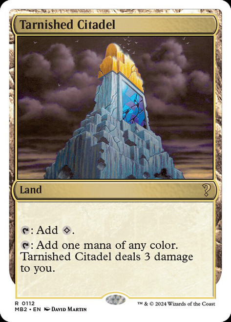Tarnished Citadel\nMystery Booster 2\nSingle\nMagic The Gathering