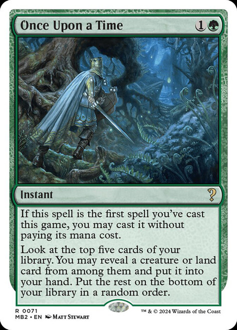 Once Upon a Time | Mystery Booster / The List | Star City Games