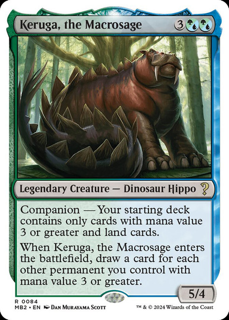 Keruga, the Macrosage\nMystery Booster 2\nSingle\nMagic The Gathering