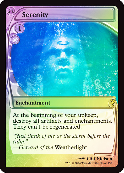 Serenity\nMystery Booster 2\nSingle\nMagic The Gathering