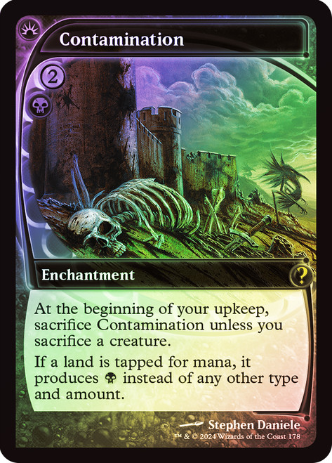 Contamination\nMystery Booster 2\nSingle\nMagic The Gathering
