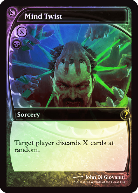 Mind Twist\nMystery Booster 2\nSingle\nMagic The Gathering