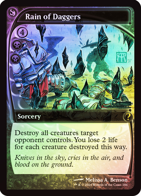 Rain of Daggers | Mystery Booster 2 | Star City Games