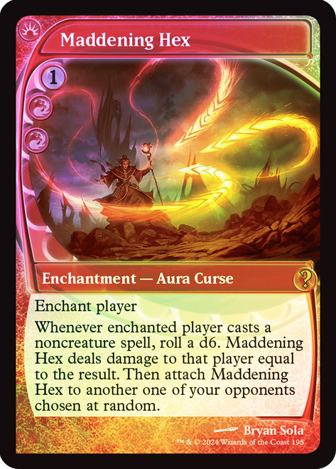Maddening Hex\nMystery Booster 2\nSingle\nMagic The Gathering