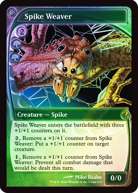 Spike Weaver\nMystery Booster 2\nSingle\nMagic The Gathering