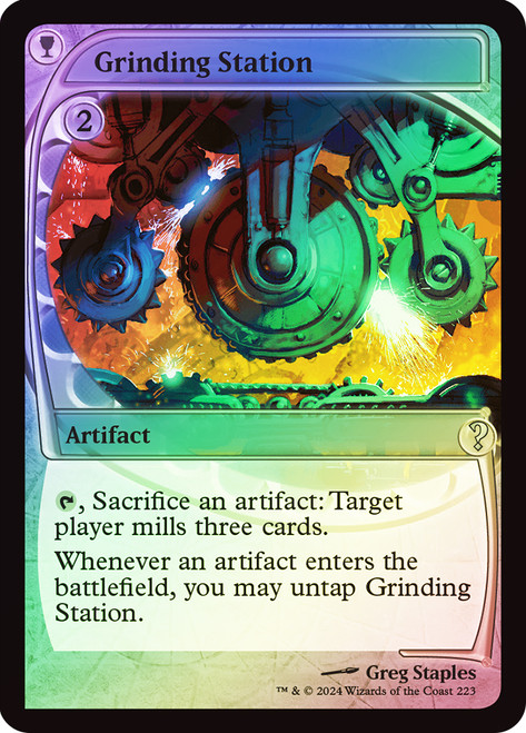 Grinding Station\nMystery Booster 2\nSingle\nMagic The Gathering