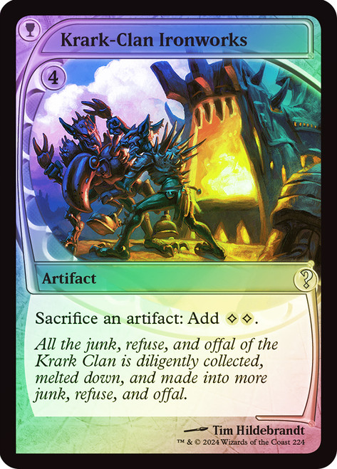 Krark-Clan Ironworks\nMystery Booster 2\nSingle\nMagic The Gathering
