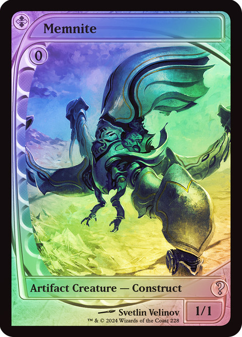 Memnite\nMystery Booster 2\nSingle\nMagic The Gathering