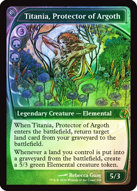 Titania, Protector of Argoth\nMystery Booster 2\nSingle\nMagic The Gathering
