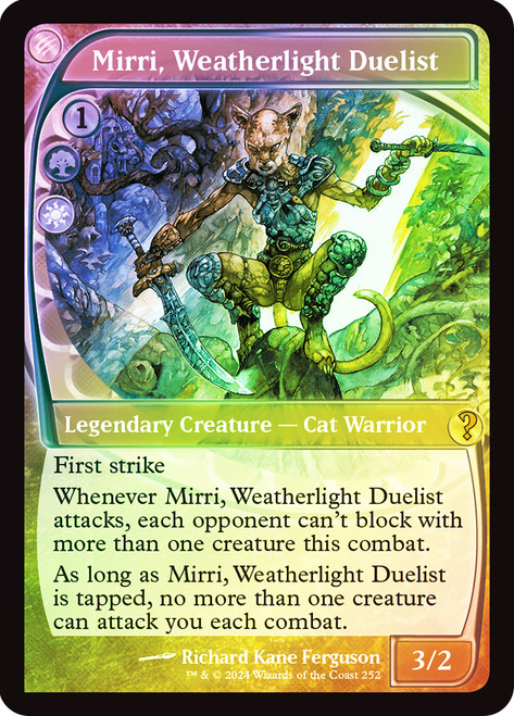 Mirri, Weatherlight Duelist\nMystery Booster 2\nSingle\nMagic The Gathering