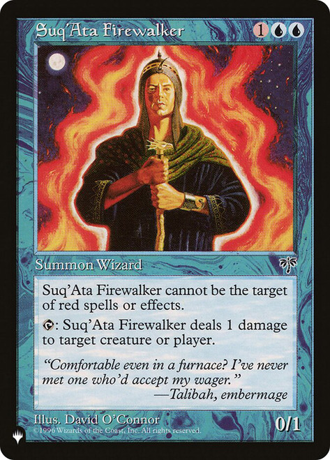 Suq'Ata Firewalker\nPlaneswalker Symbol Reprints\nSingle\nMagic The Gathering