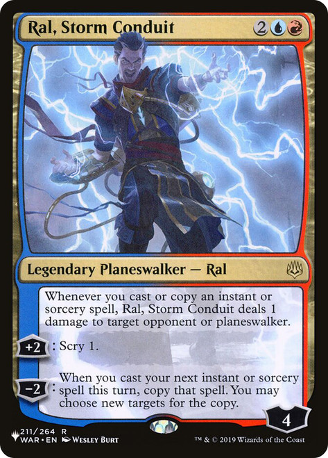 Ral, Storm Conduit\nPlaneswalker Symbol Reprints\nSingle\nMagic The Gathering