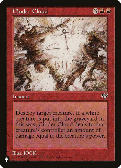 Cinder Cloud\nPlaneswalker Symbol Reprints\nSingle\nMagic The Gathering