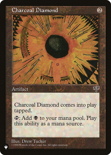 Charcoal Diamond\nPlaneswalker Symbol Reprints\nSingle\nMagic The Gathering