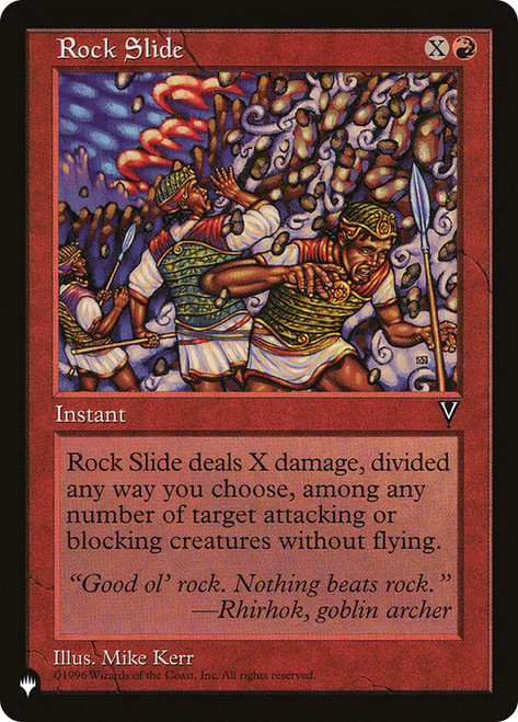 Rock Slide\nPlaneswalker Symbol Reprints\nSingle\nMagic The Gathering