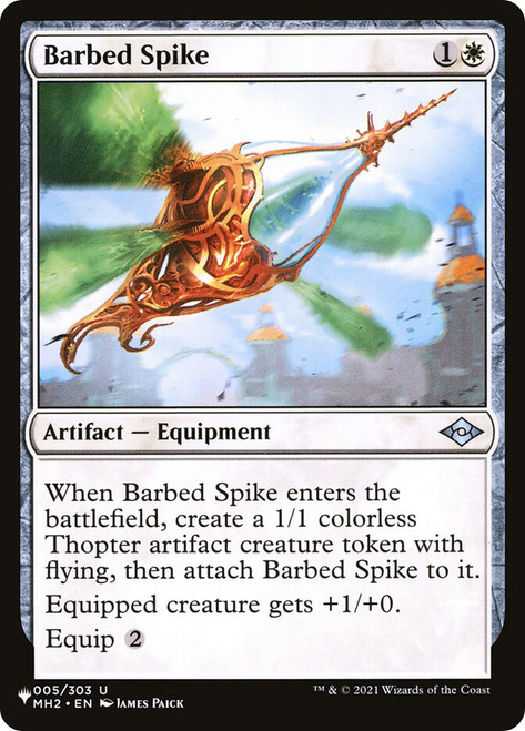 Barbed Spike\nPlaneswalker Symbol Reprints\nSingle\nMagic The Gathering