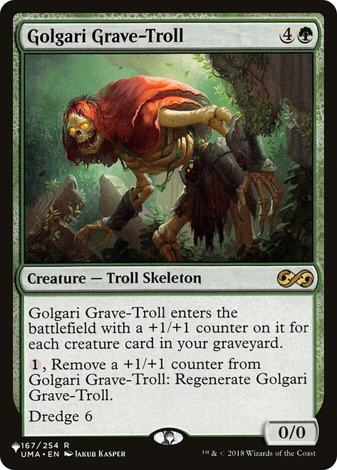 Golgari Grave-Troll\nPlaneswalker Symbol Reprints\nSingle\nMagic The Gathering
