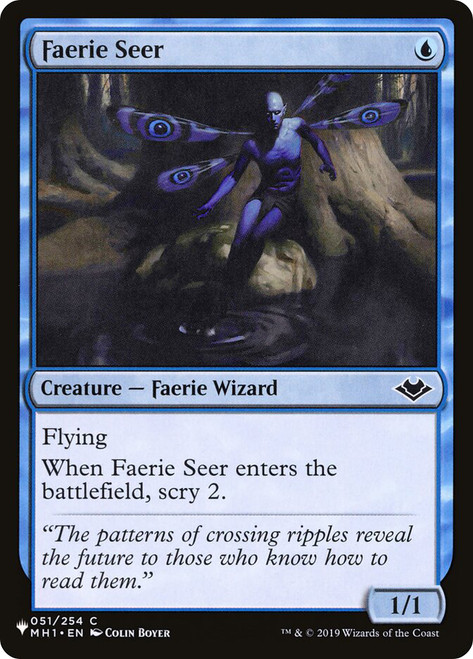 Faerie Seer (Retro Frame) (Foil Etched) | Modern Horizons