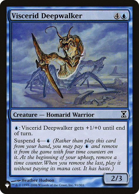 Viscerid Deepwalker\nPlaneswalker Symbol Reprints\nSingle\nMagic The Gathering