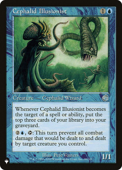 Cephalid Illusionist\nPlaneswalker Symbol Reprints\nSingle\nMagic The Gathering